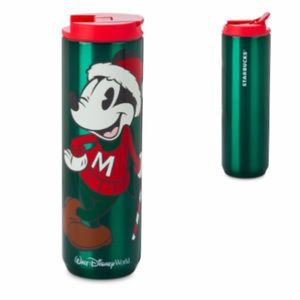Starbucks Mickey Mouse Holiday Stainless Steel Bottle-Disneyland or WDW NEW